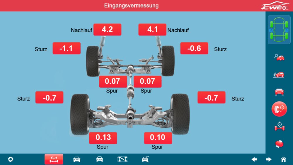 3D Achsvermessung CWA-800-3D / (PKW)